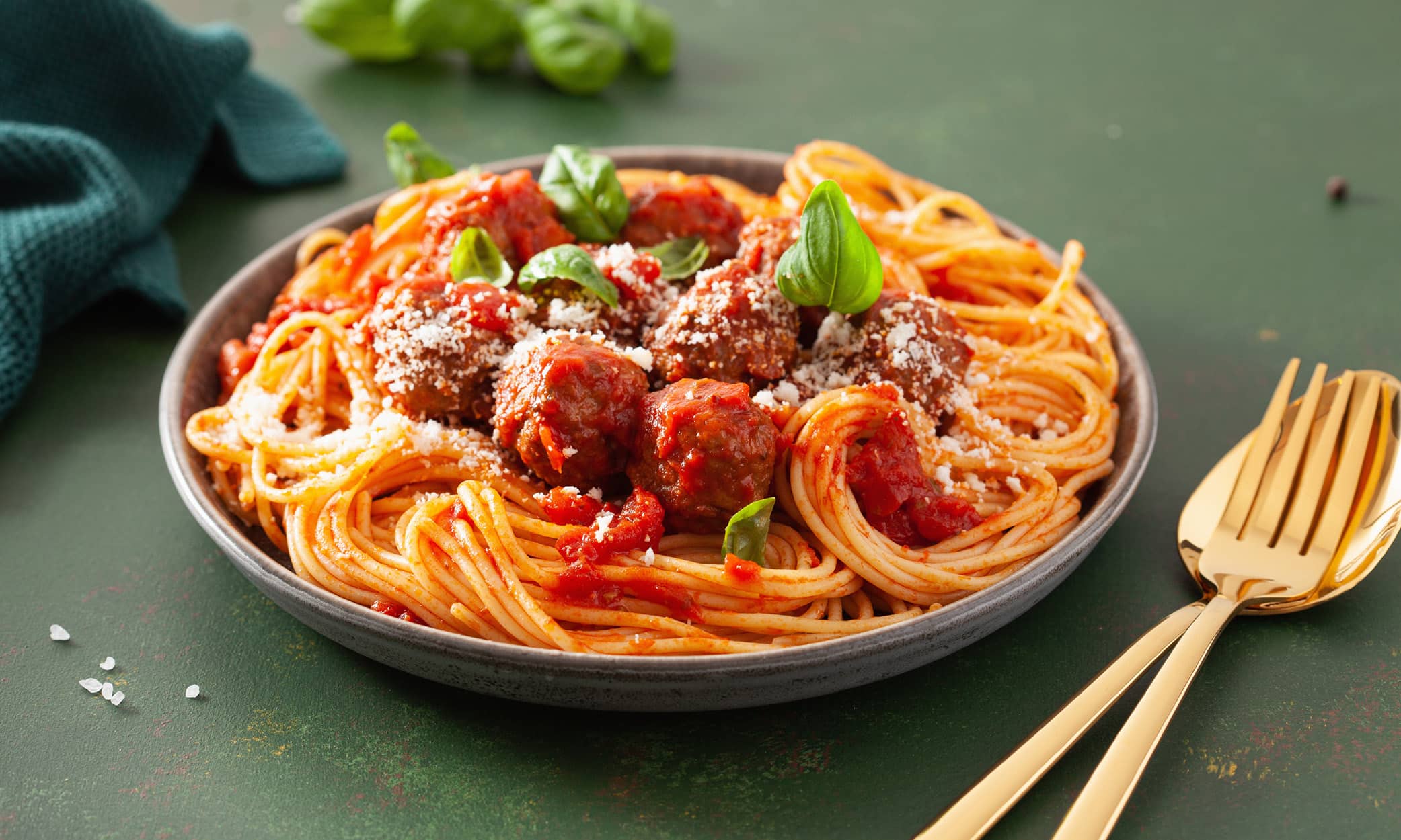 Tasty authentic Spanish Albondigas (meatballs)