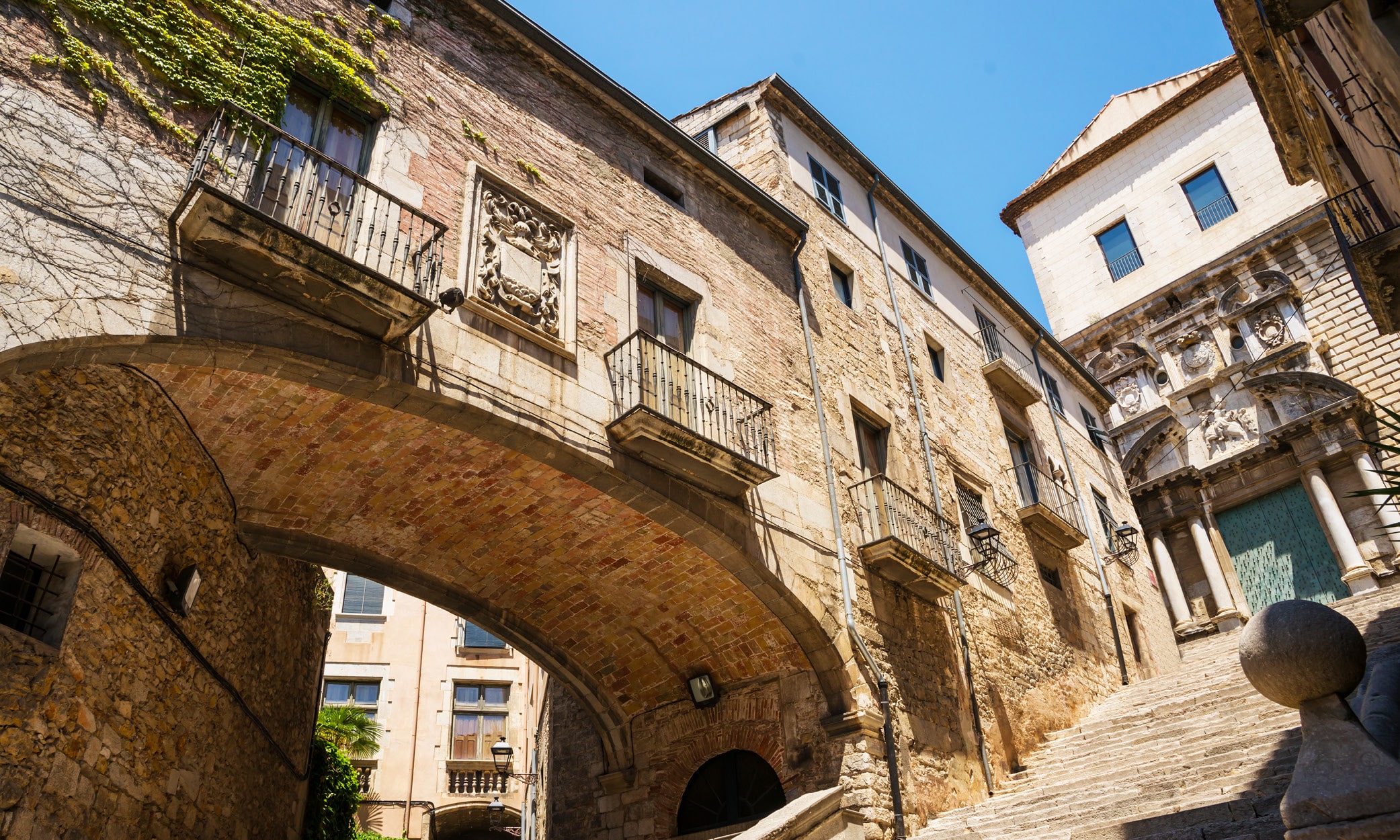 Old Synagogue in the Jewish Quarter, El Call, in Old Town Girona