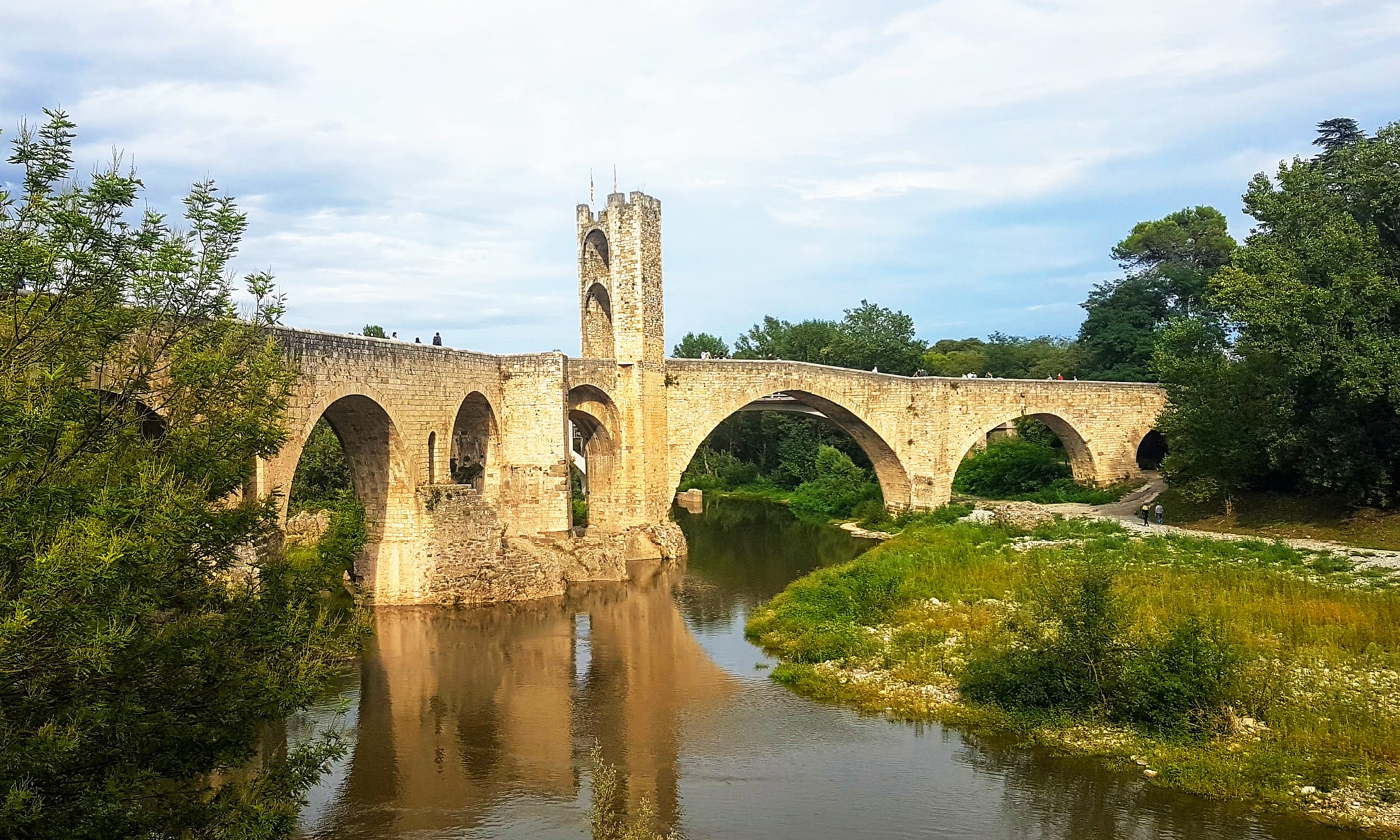 The iconic bridge of Besalú