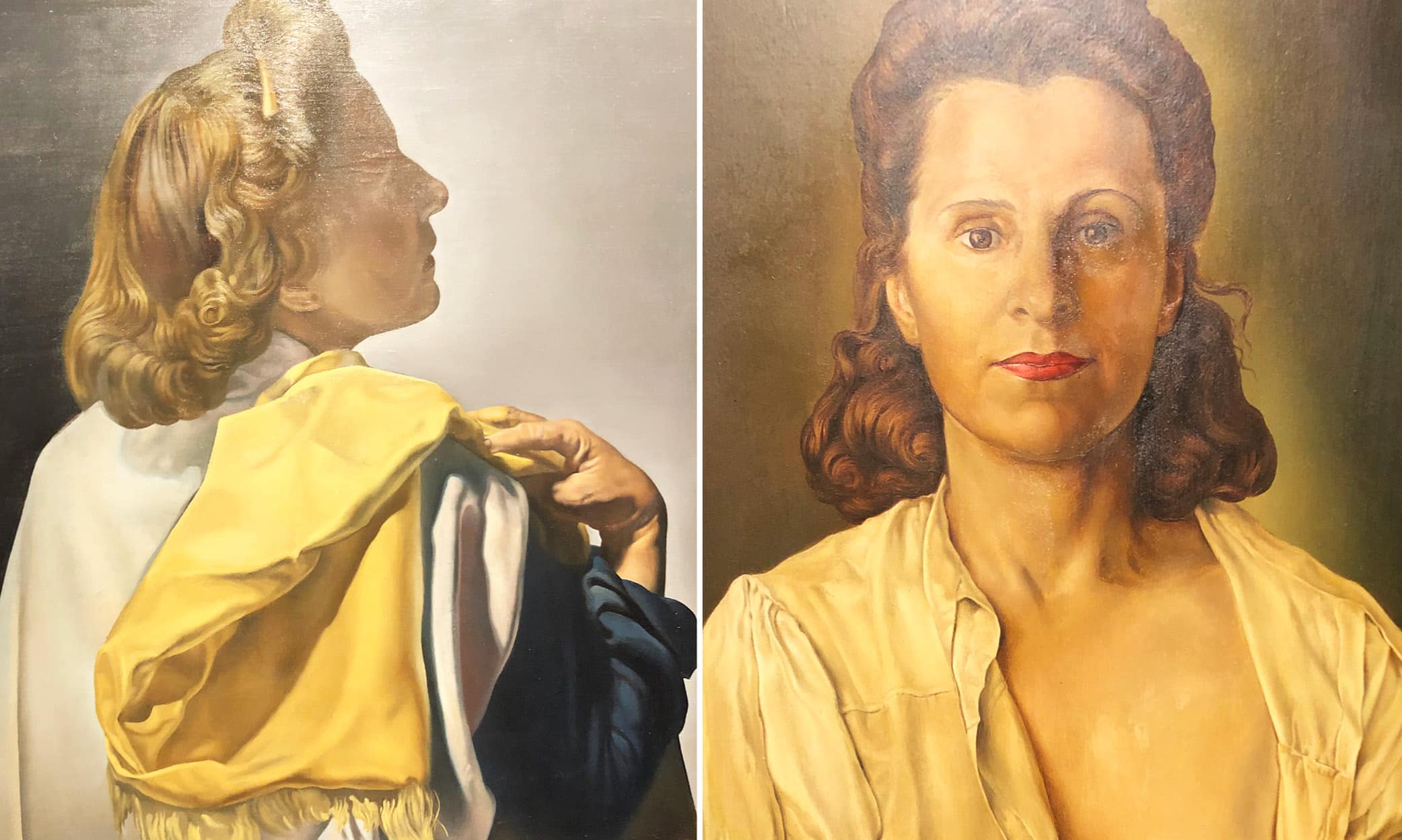 njoy costa brava salvador dali gala portraits Portraits of Gala, Salvador Dalí’s lifelong muse and partner, painted between 1940 and 1945.